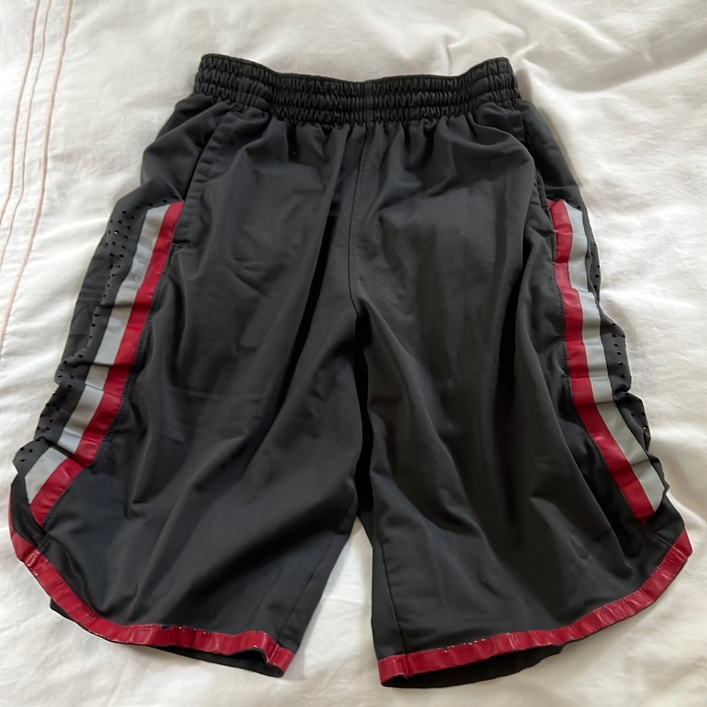 Grey Nike Dry Fit Basketball Shorts